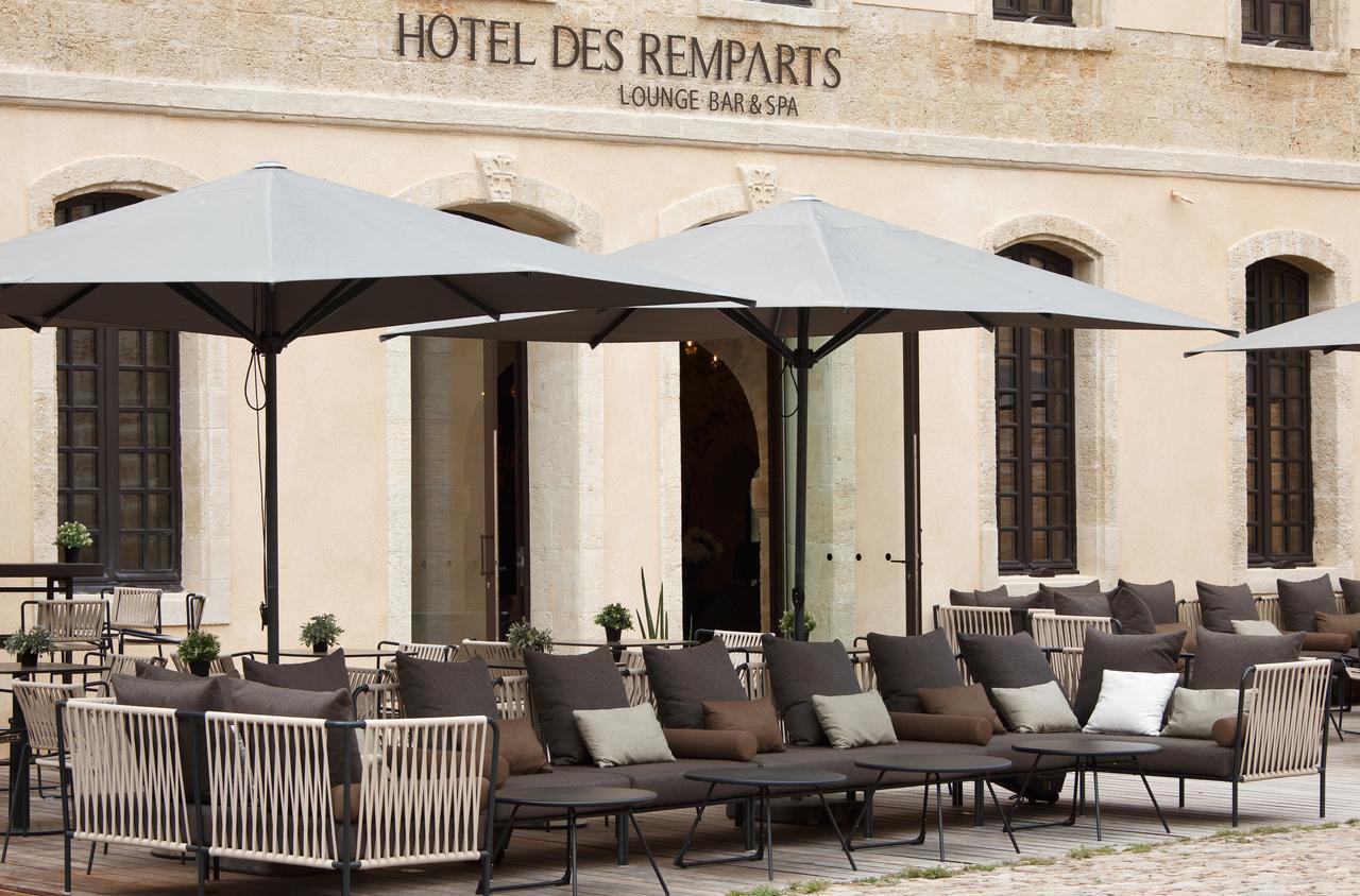 Boutique Hotel Des Remparts & Spa Aigues-Mortes Bagian luar foto