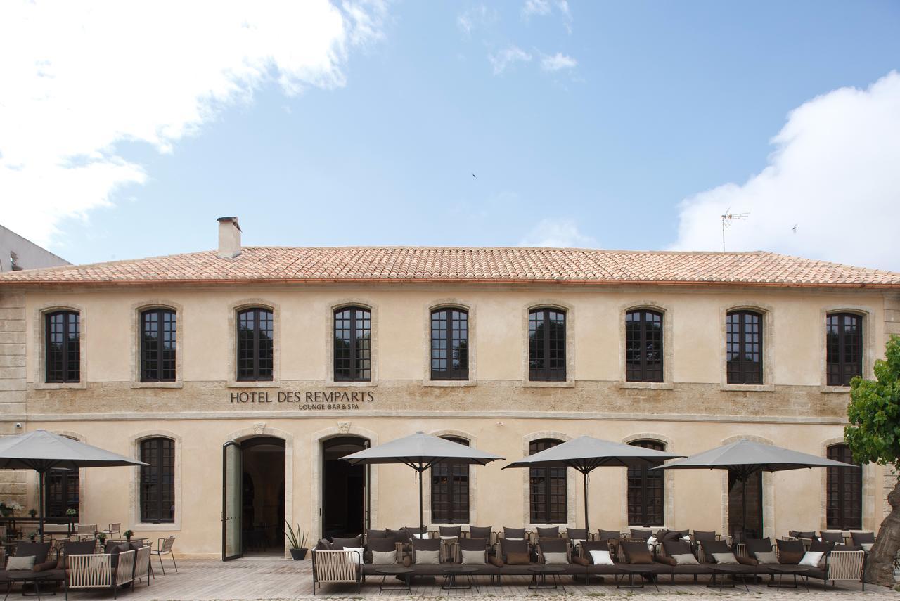 Boutique Hotel Des Remparts & Spa Aigues-Mortes Bagian luar foto
