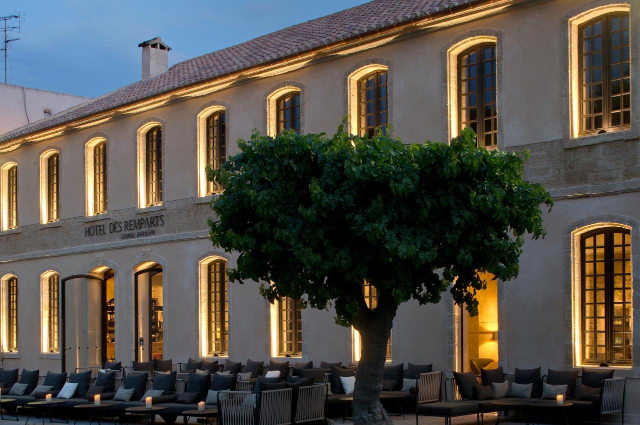 Boutique Hotel Des Remparts & Spa Aigues-Mortes Bagian luar foto