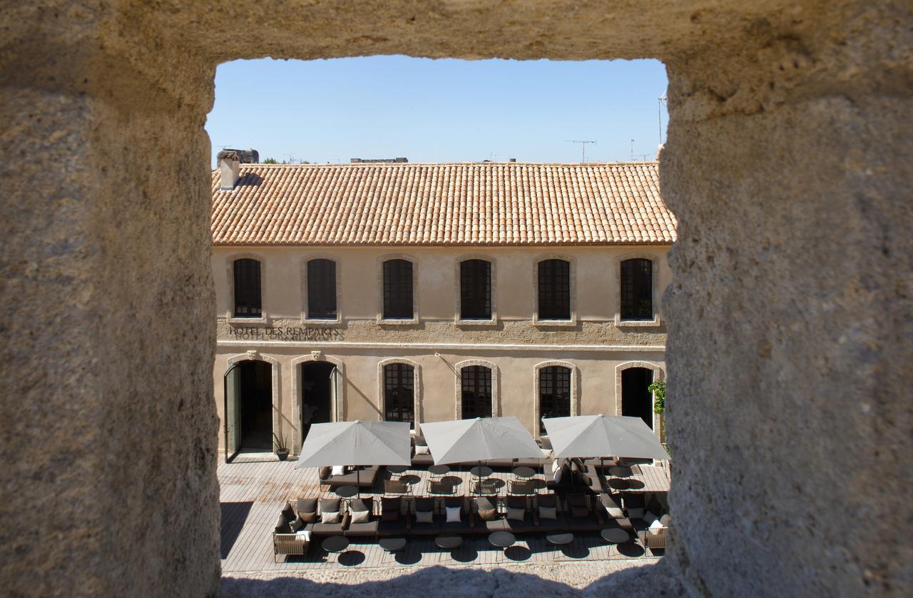 Boutique Hotel Des Remparts & Spa Aigues-Mortes Bagian luar foto